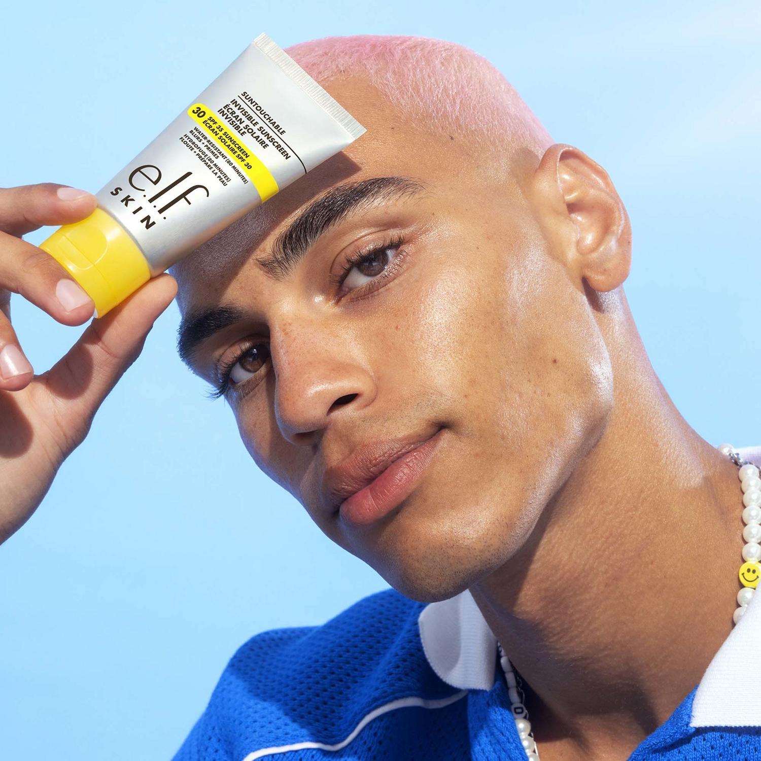 E.L.F. SKIN SUNTOUCHABLE INVISIBLE SUNSCREEN SPF 30 (PROTECTOR SOLAR Y PREBASE DE MAQUILLAJE)